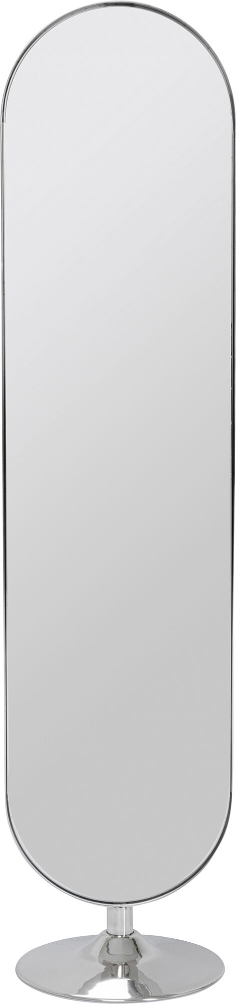 Lustro stojące srebrne 40x170 cm – obraz-1