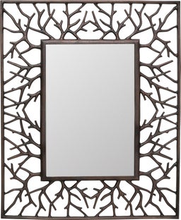 Огледало Tree Branch Square 100x82cm – изображение-1.