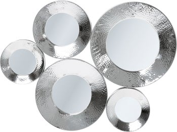 Lustro wiszące Circoli 62x46 cm srebrne – grafika-1.