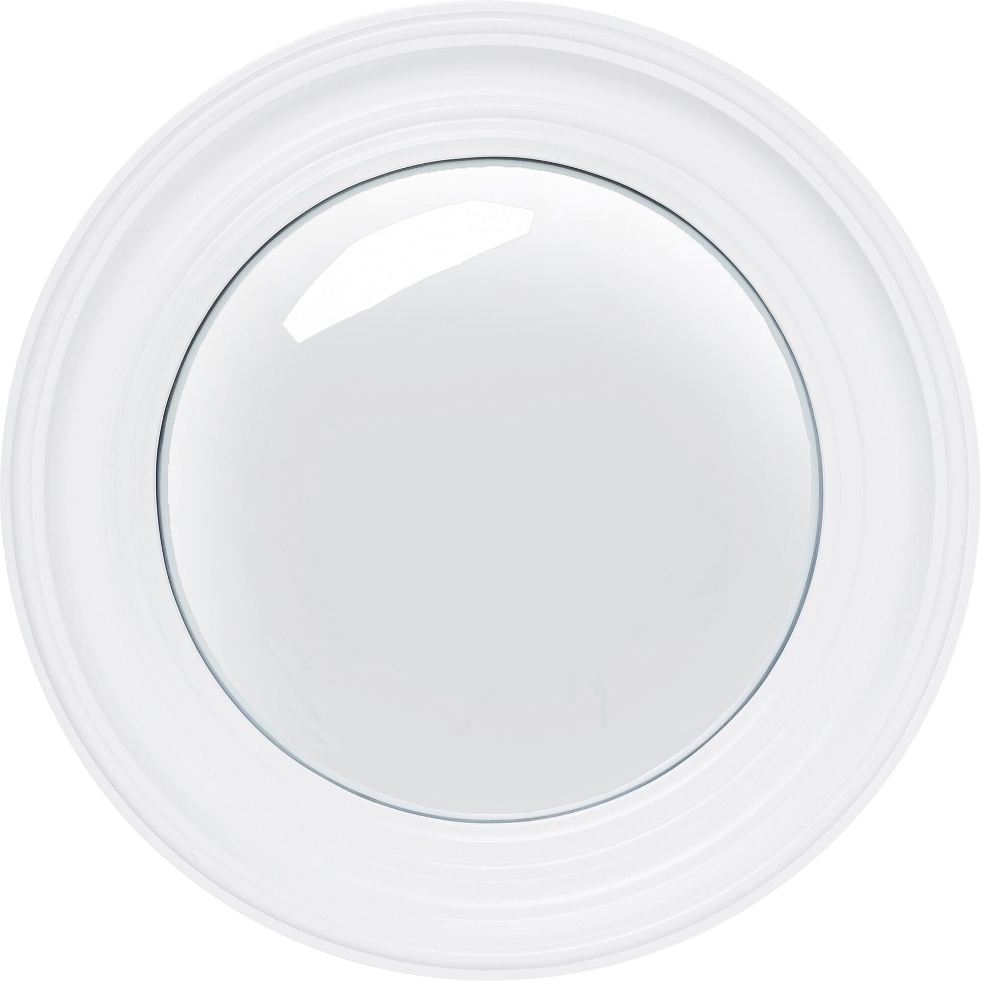Oglinda Convex Alb Ø64cm – imagine-1.