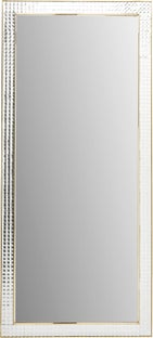 Lustro wiszące Crystals 180x80 cm złote – grafika-1.