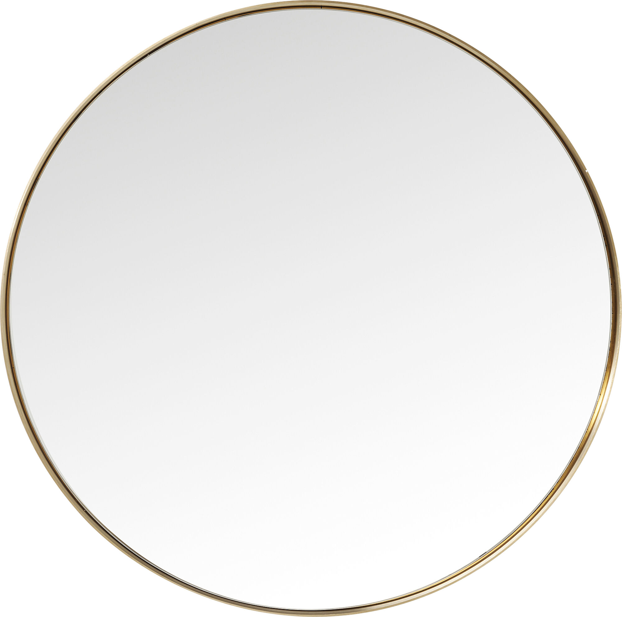 Oglinda Curve Round Brass Ø100cm – imagine-1.