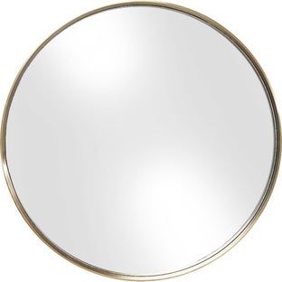 Veidrodis Curve Round Brass Ø60cm – paveikslėlis-1.