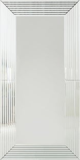 Lustro wiszące rama lustrzana 100x200 cm – obraz-1
