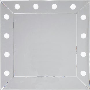Lustro wiszące 81x81 cm – obraz-1
