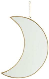 Lustro wiszące złote 30 cm – obraz-1