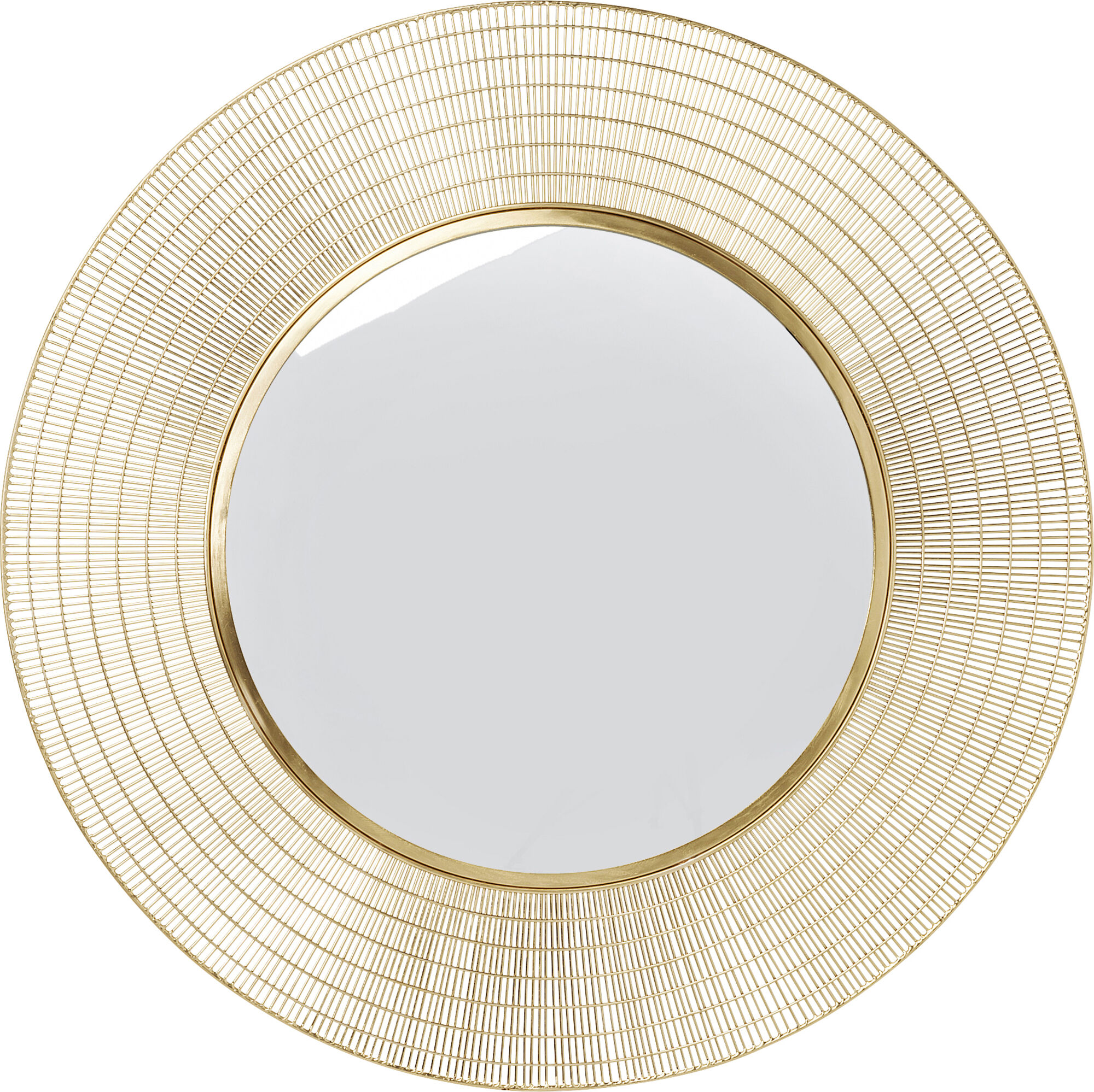 Lustro wiszące Nimbus ∅90 cm mosiężne – grafika-1.