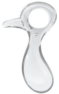 Łyżeczka do kiwi Kiwi 6x9 cm transparentna – obraz-1