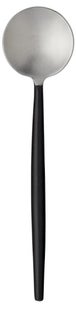Łyżka Latasha 20cm czarno-srebrna – obraz-1
