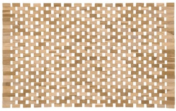 Dywanik łazienkowy drewniany 60x40 cm – obraz-1