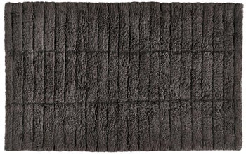 Mata łazienkowa Tiles 80x50 cm antracytowa – obraz-1