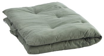 Materac na siedzisko Priya 80x120 cm odcienie zieleni – obraz-1