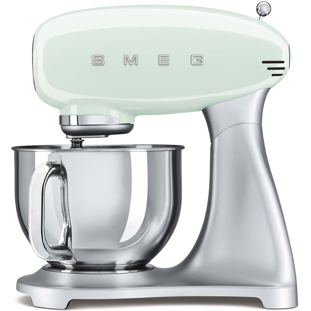 Mikser 50's aluminiowy zielony 40x22 cm – obraz-1