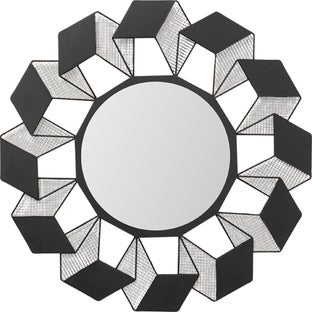 Lustro Cubes Ø70cm – obraz-1