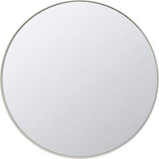 Lustro Curve greige Ø100cm – obraz-1