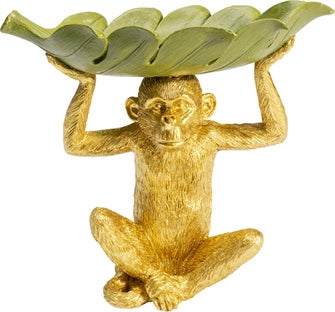 Deco Bowl Banana Leaf 14x24cm – billede-1.