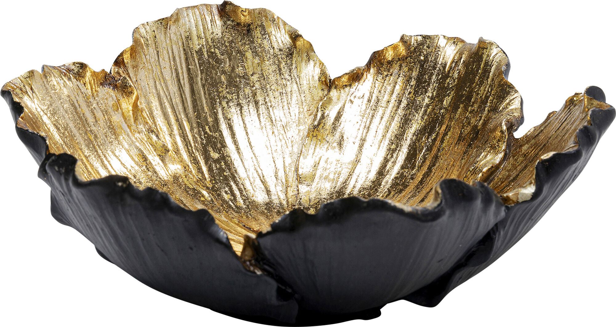 Cuenco Flower Bloom negro oro Ø20 – Imagen-1.