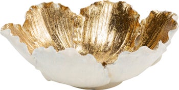Cuenco Flower Bloom crema oro Ø20cm – Imagen-1.