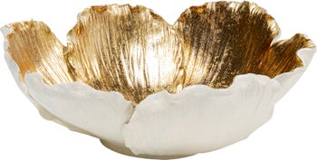 Cuenco Flower Bloom crema oro Ø25cm – Imagen-1.