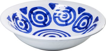 Misa dekoracyjna biała Ø51x15 cm – obraz-1