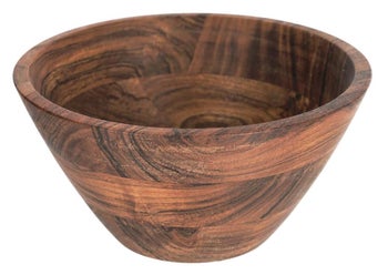 Miska drewniana Ø22x12 cm – obraz-1