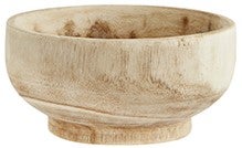 Misa drewniana Dan Ø20x9 cm naturalna – obraz-1