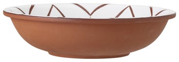 Misa ceglana biała Ø31x8 cm – obraz-1