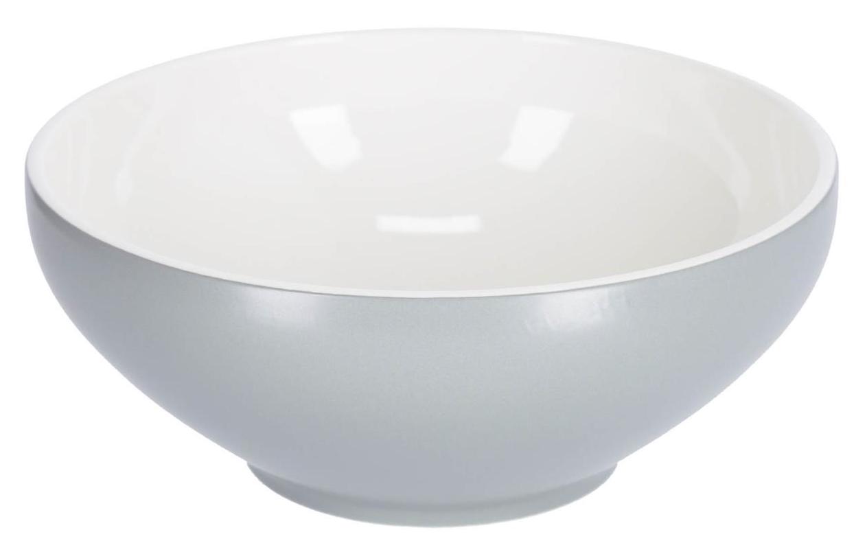 Miska ceramiczna szara Ø24x10 cm – obraz-1