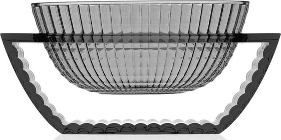 Misa U Shine 29x15 cm transparentna przydymiona Outlet – obraz-1