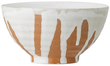 Miseczka Camellia 300 ml biało-brązowa – obraz-1