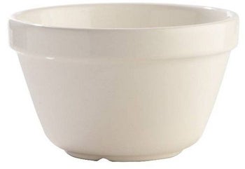 Miseczka do puddingu Basic Ø17x10 cm 1L biała – obraz-1