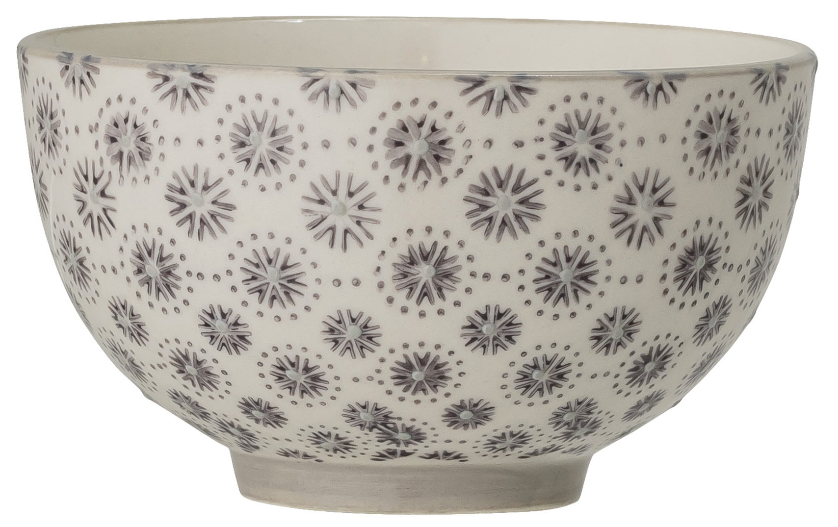 Miseczka kamionkowa biała Ø12x7 cm 350 ml – obraz-1