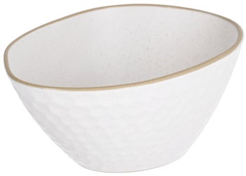 Miska ceramiczna biała 16x7 cm – obraz-1