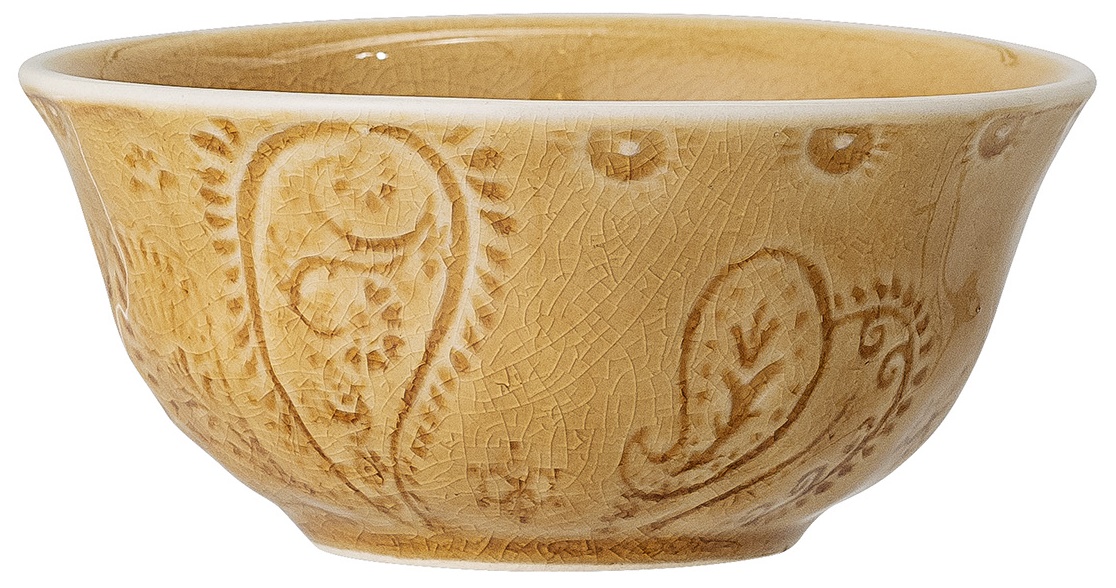 Miseczka kamionkowa żółta 300 ml – obraz-1