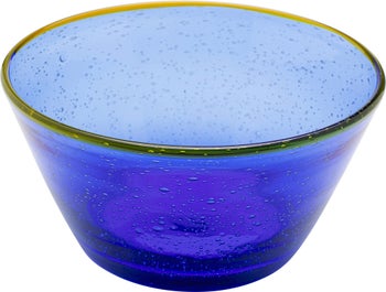 Skål Bubbles Blå Ø14cm – bilde-1.