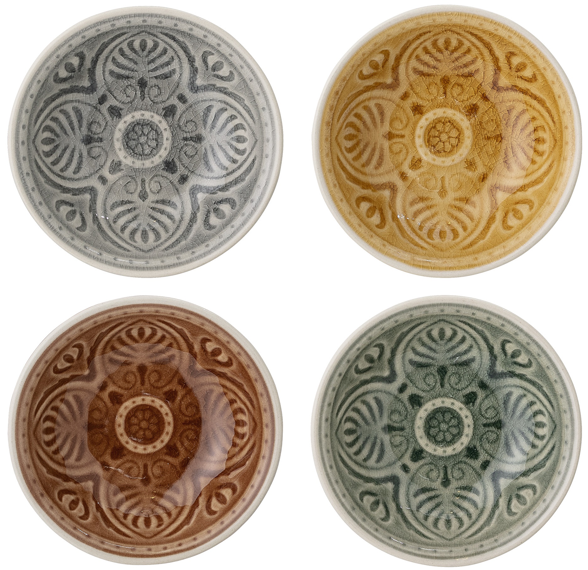 Miseczki do przekąsek Rani (4-set) 100 ml – obraz-1