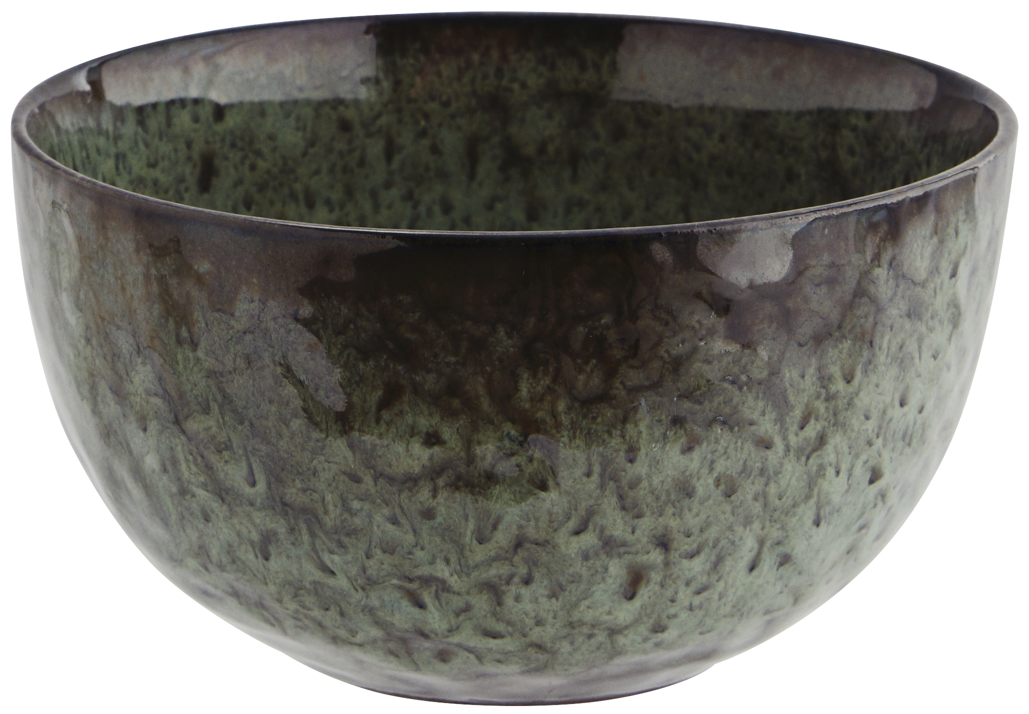 Miska kamionkowa boho czarna 600 ml – obraz-1