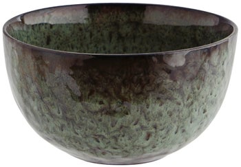 Miska kamionkowa boho czarna 600 ml – obraz-1