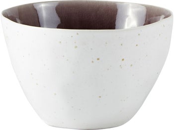 Miska ceramiczna fioletowa Ø15x9 cm – obraz-1