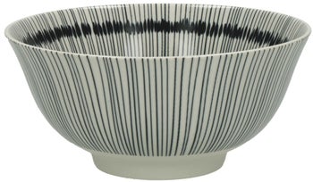Miska porcelanowa czarna Ø15x7 cm – obraz-1