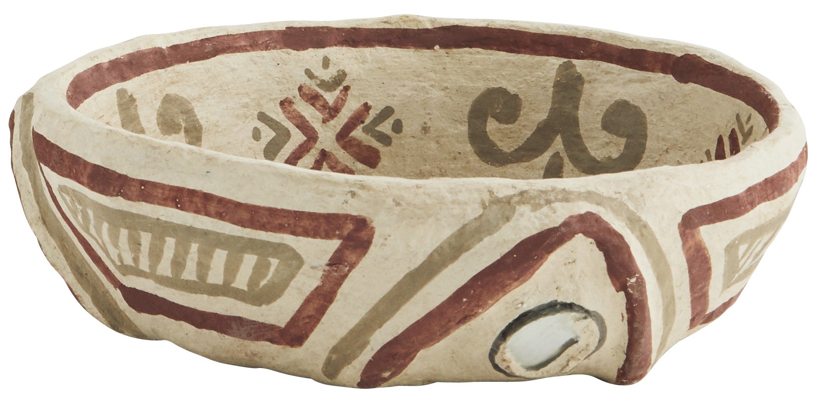 Miska Kerin Ø16x4 cm naturalna – obraz-1