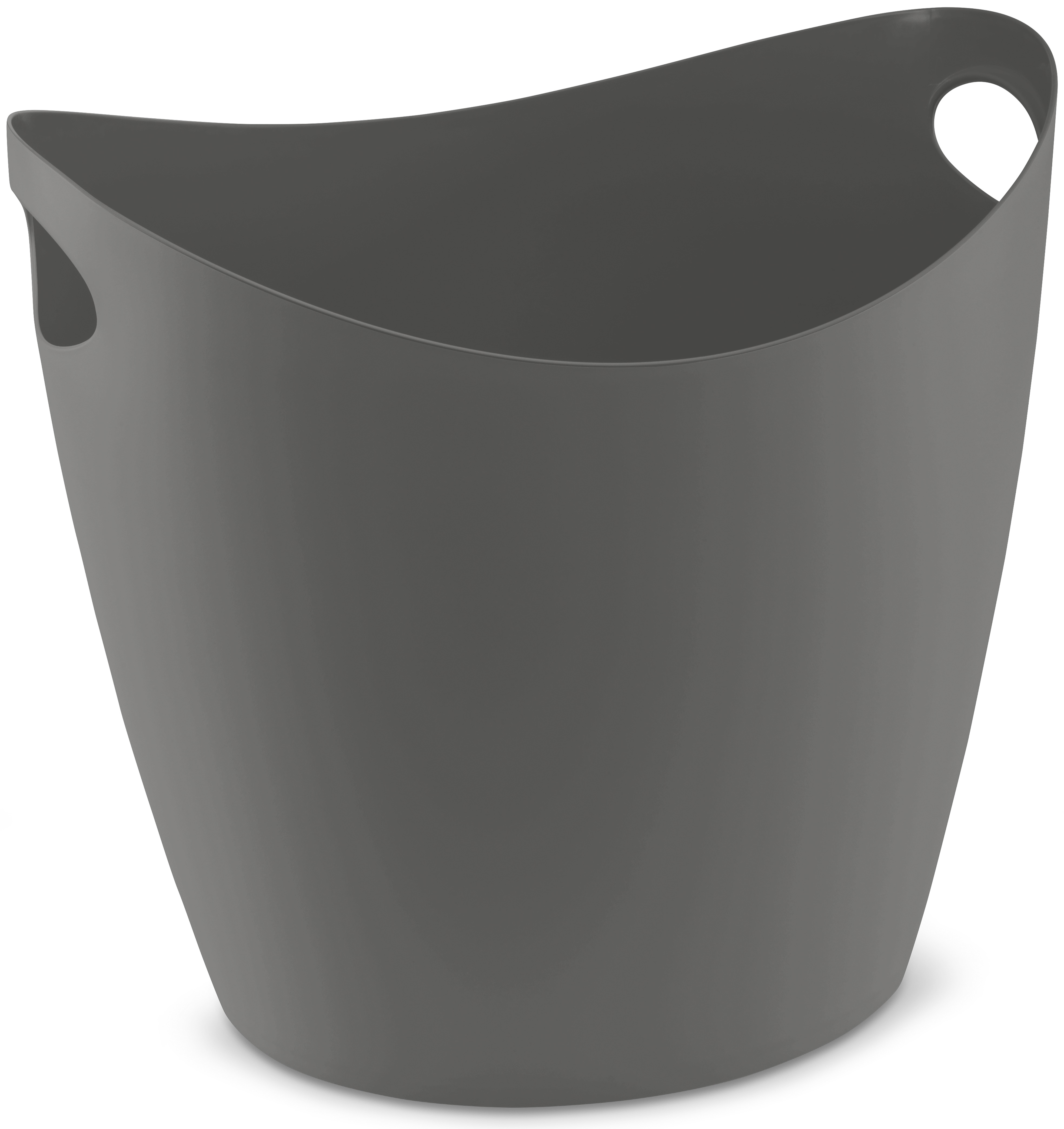 Miska łazienkowa Bottichelli 28 L ciemnoszara – obraz-1