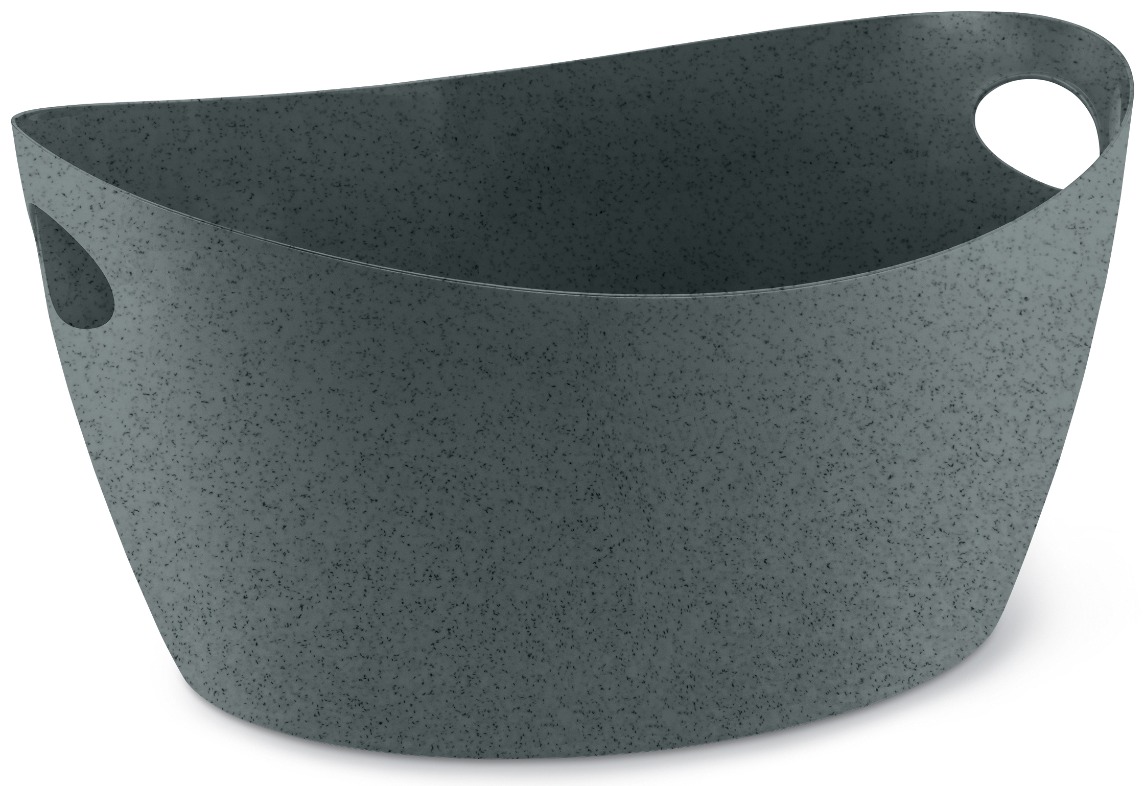 Miska łazienkowa Bottichelli Organic 15 L ciemnoszara – obraz-1