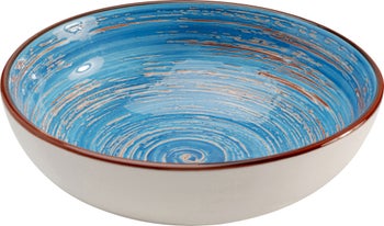 Skål Swirl Blå Ø18cm – bilde-1.