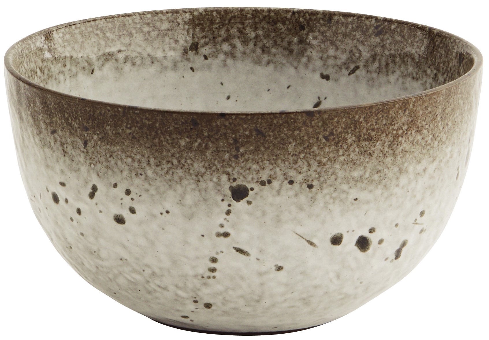 Miska kamionkowa biała Ø15x8 cm – obraz-1