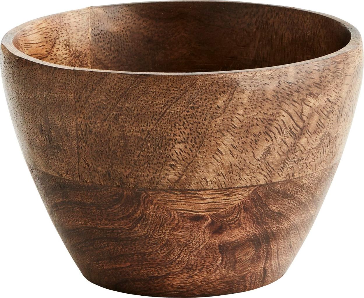 Miska Round Samus ∅12x8 cm drewniana – obraz-1