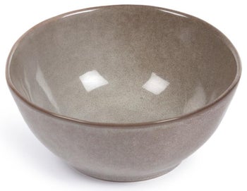 Miska ceramiczna brązowa Ø17x8 cm – obraz-1