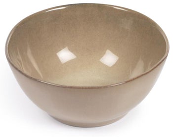 Miska ceramiczna brązowa Ø17x8 cm – obraz-1