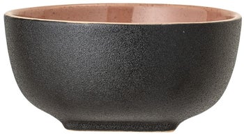 Miska ceramiczna czarna Ø14x7 cm 430 ml – obraz-1