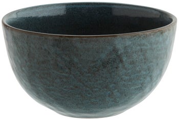 Miska Sonat Ø15x9 cm niebiesko-brązowa – obraz-1